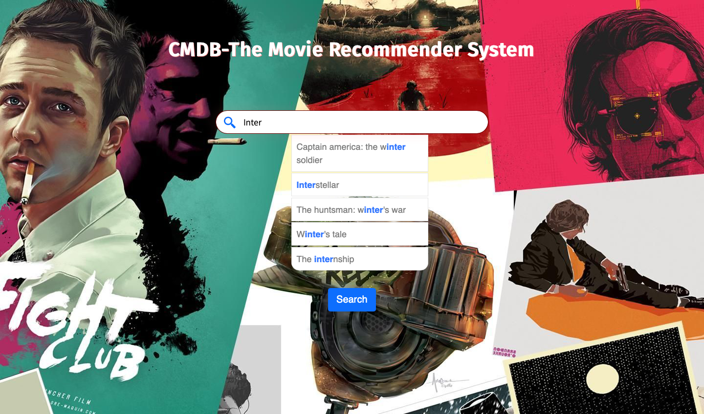CMDB-Cloned Movie Database